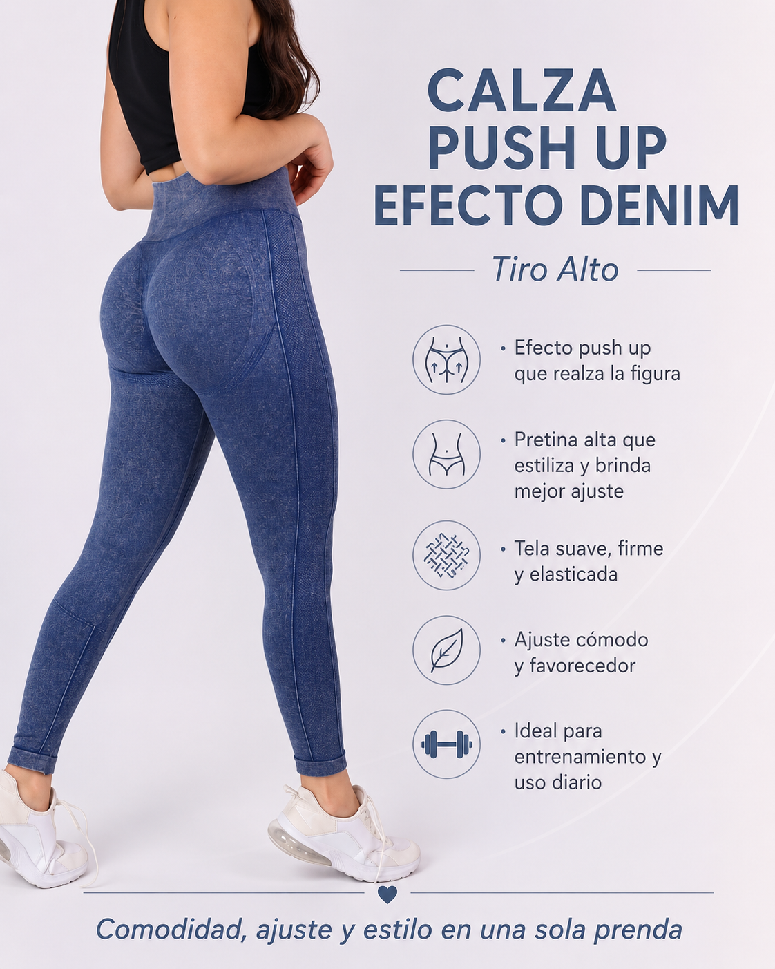 Calza Push Up Básicas