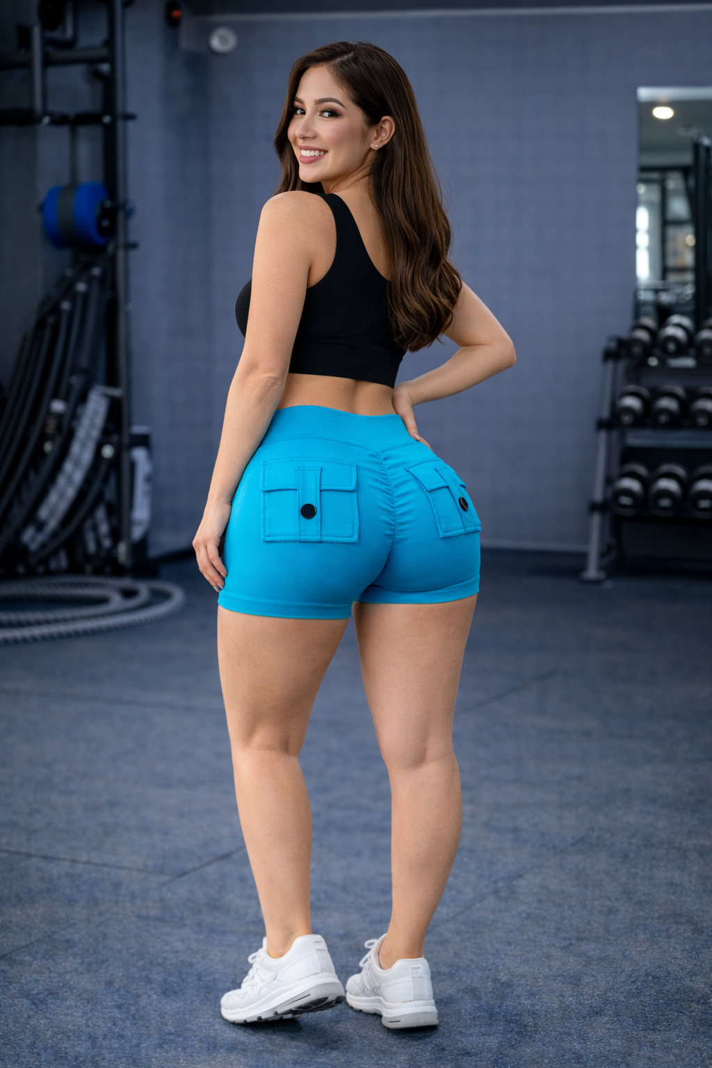 Shorts Push Up con bolsillo