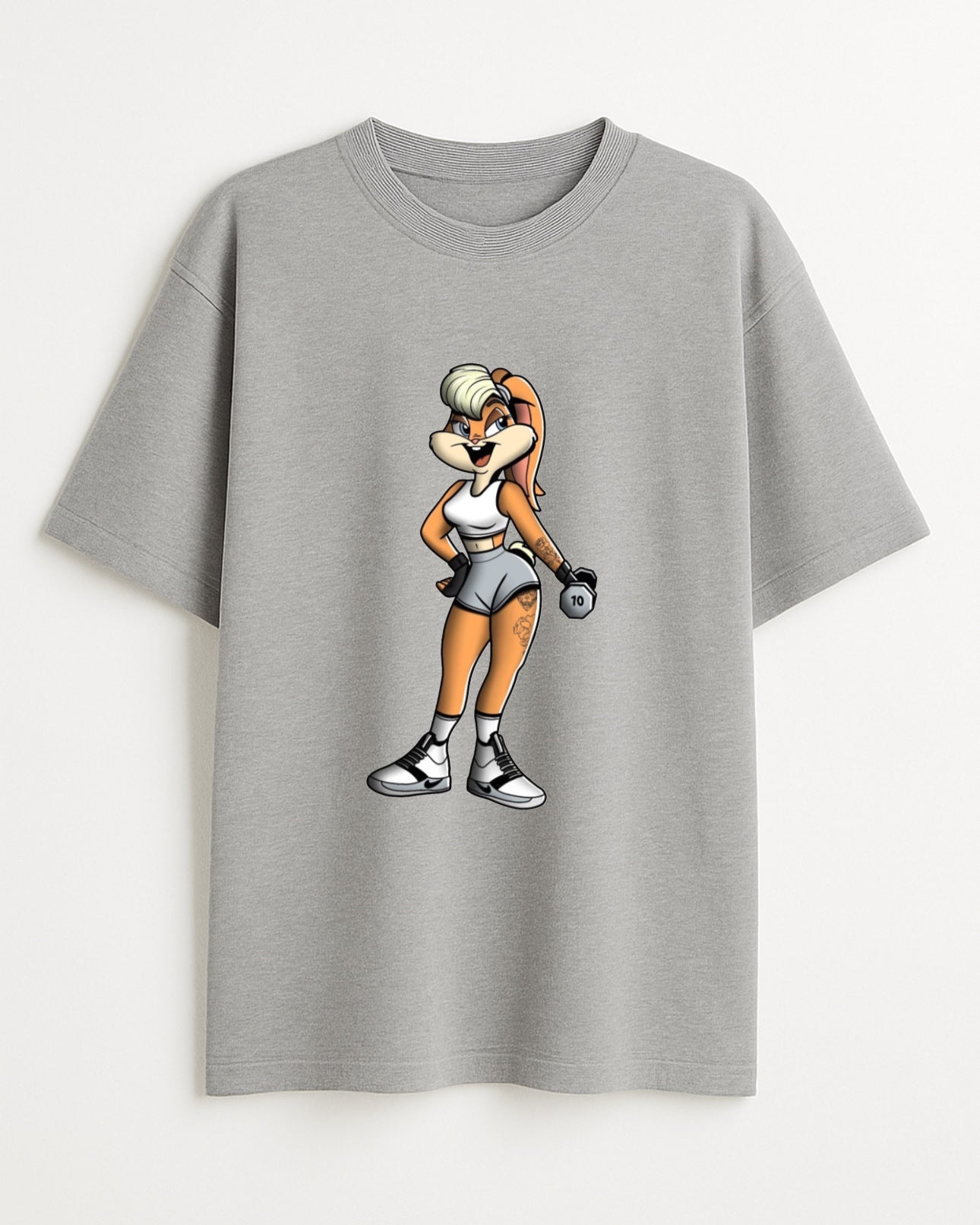 Polera Oversize Conejita Gym