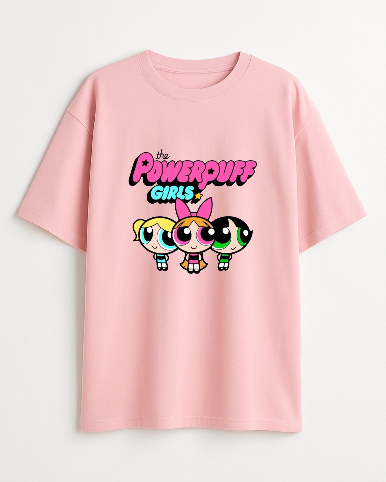 Polera Oversize Gym Chicas Poderosas