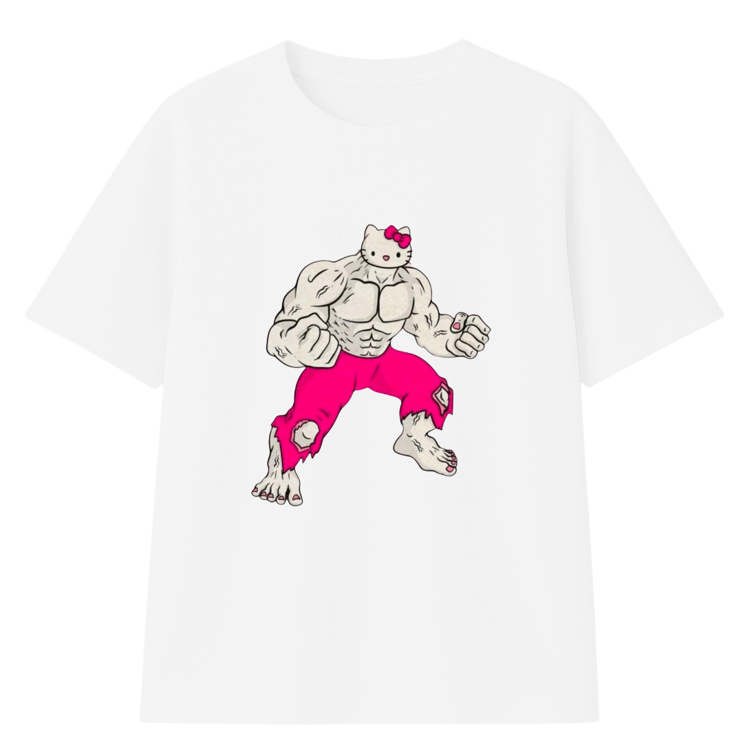 Polera Oversize Hello kitty Gym
