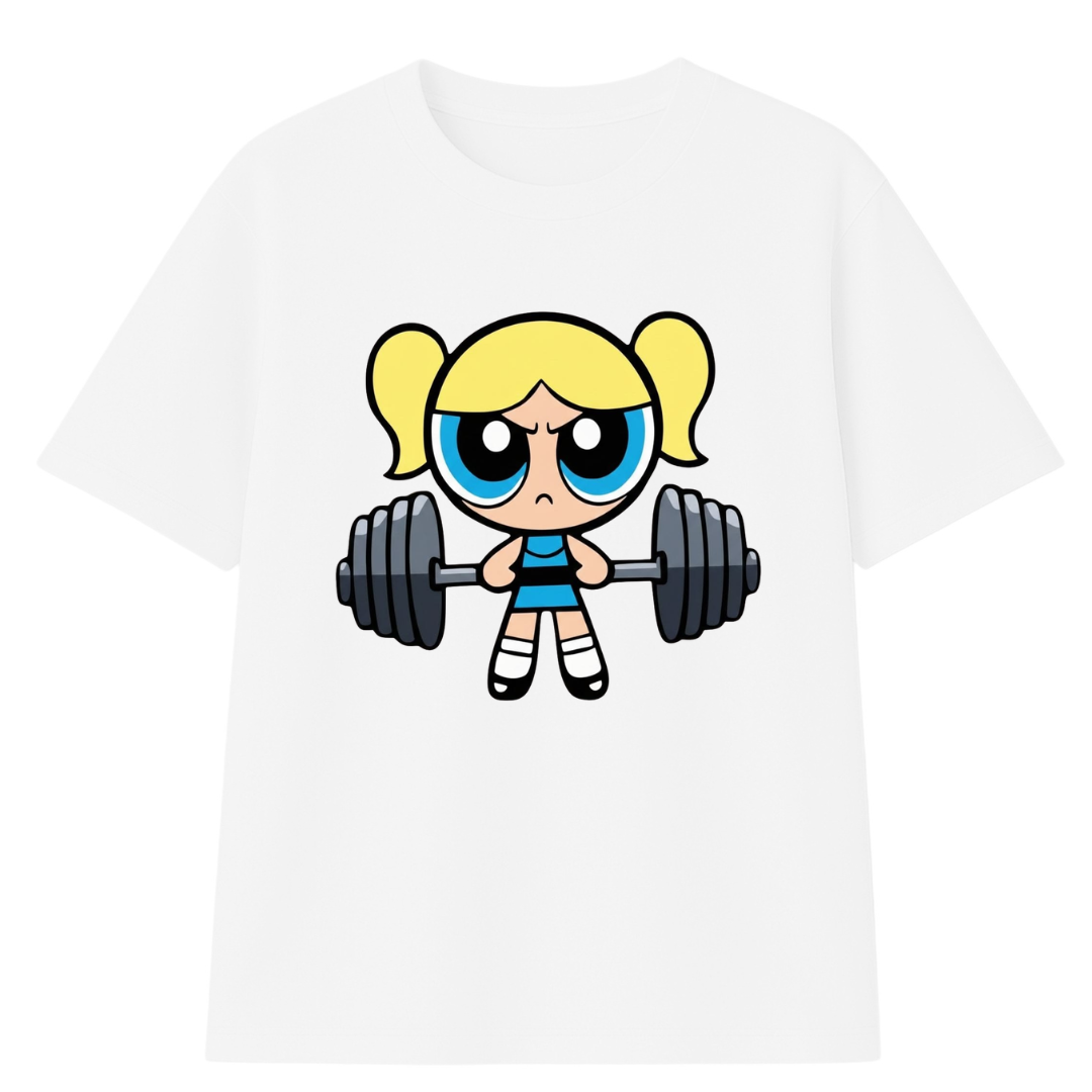Polera Oversize Gym Burbuja barra