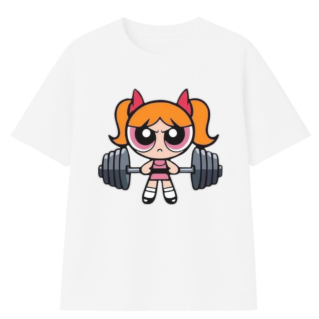Polera Oversize Gym Bombón barra