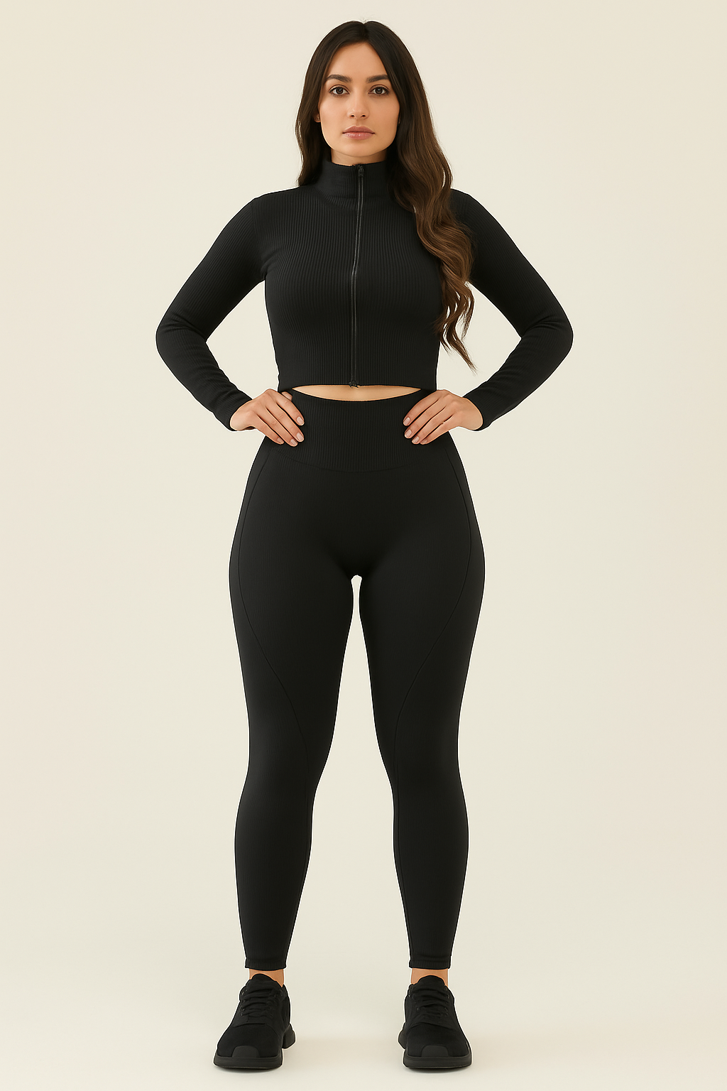 Calza Push Up pretina gruesa