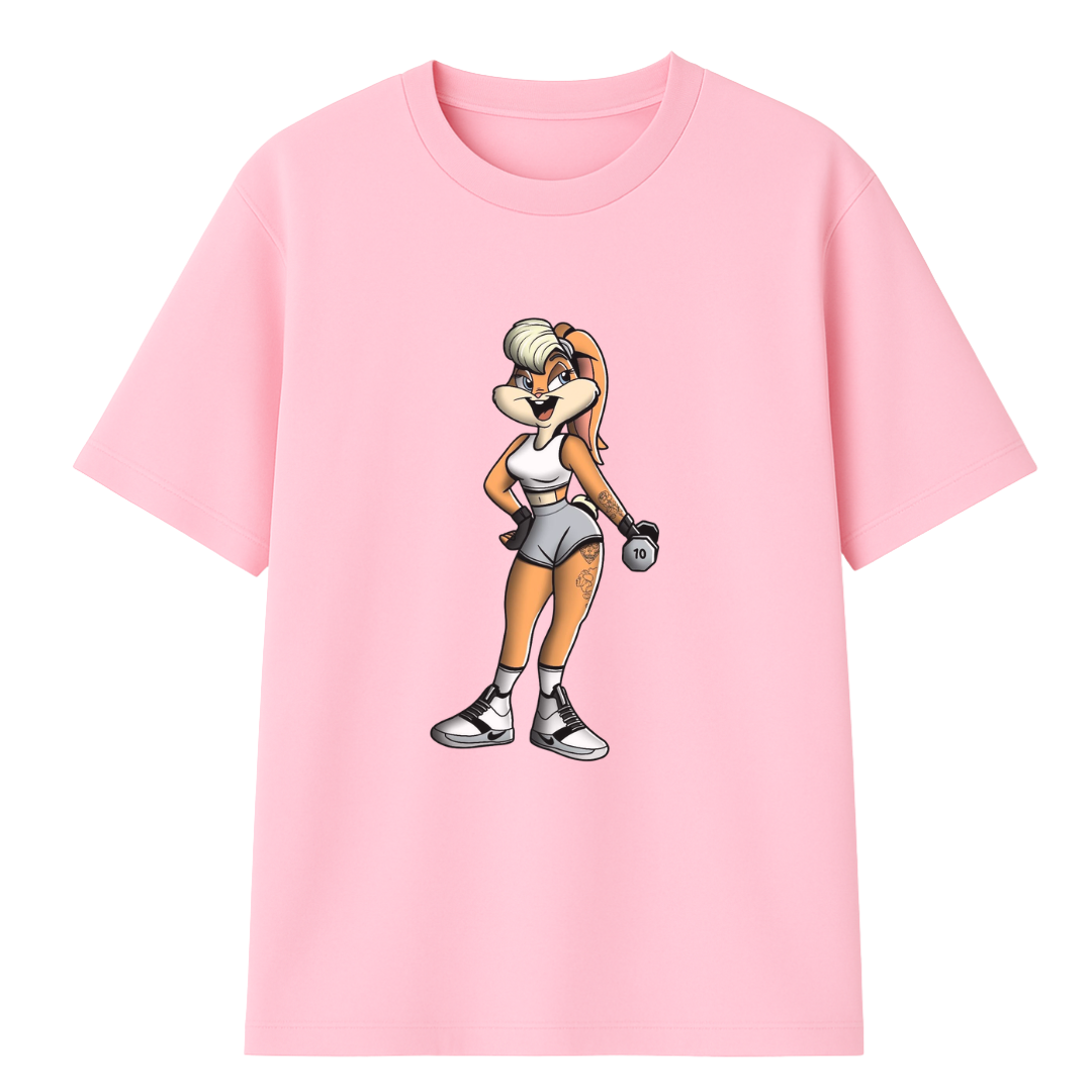 Polera Oversize Conejita Gym