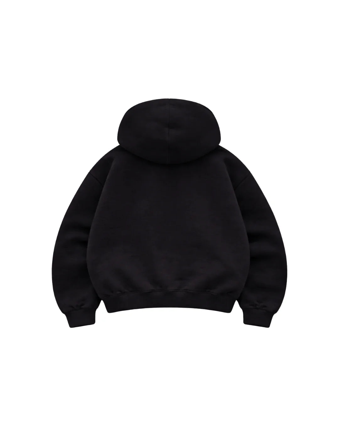 Hoodie Manga Globo Zip Black