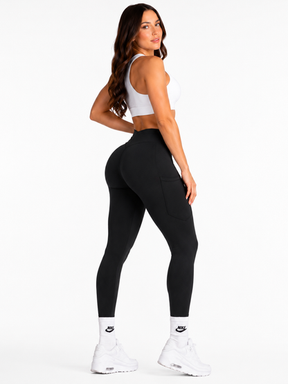 Calza brasileña sin Push Up lisa
