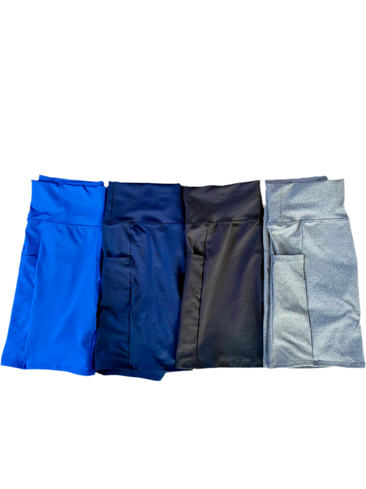 Shorts Sin Push Up Con Bolsillos