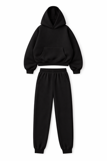 Conjunto Basic Buzo Manga Globo