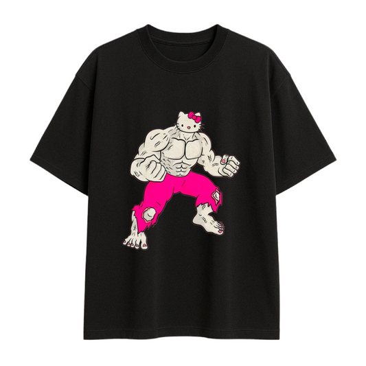 Polera Oversize Hello kitty Gym