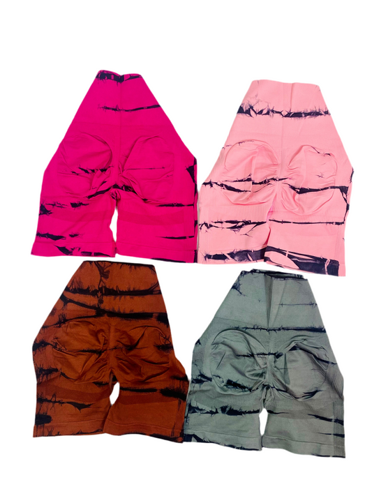 Paquete 12 unidades Shorts push up Tigre