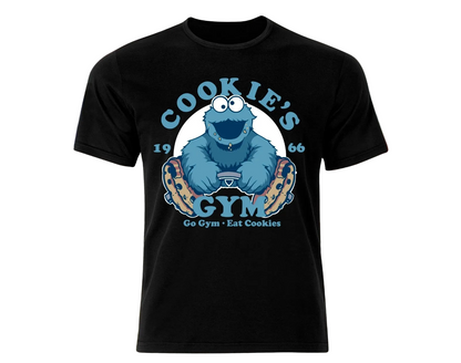 Polera Oversize Gym Come Galletas Pesas