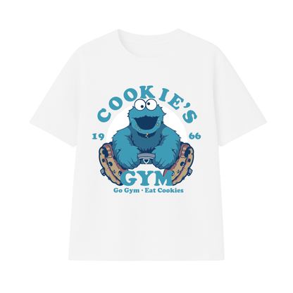 Polera Oversize Gym Come Galletas Pesas