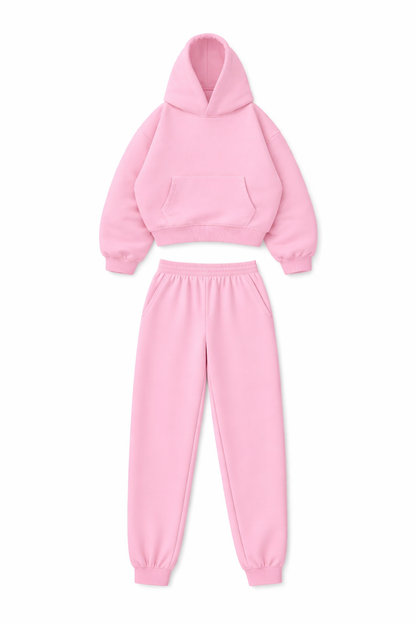 Conjunto Basic Buzo Manga Globo