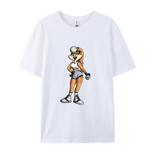 Polera Oversize Conejita Gym