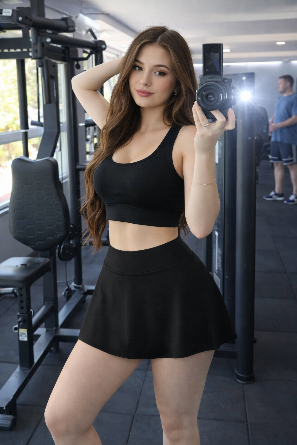 Falda Shorts Deportiva para el gym