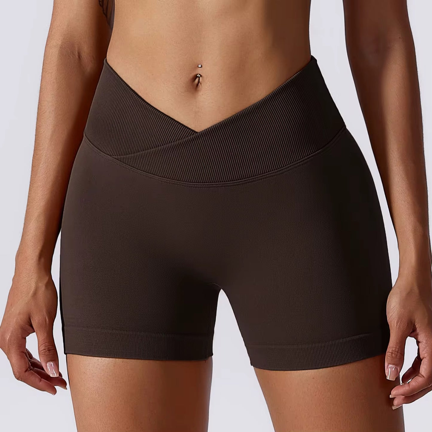 Shorts Push Up pretina V Cintura de Avispa