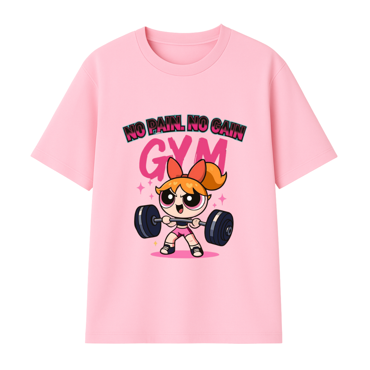 Polera Oversize Gym Bombón