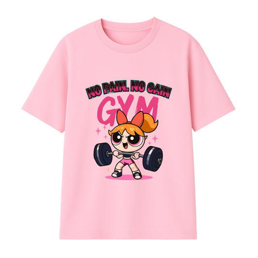 Polera Oversize Gym Bombón