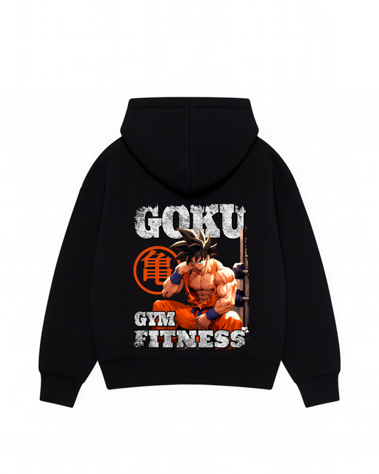Poleron Goku Fit Oversize
