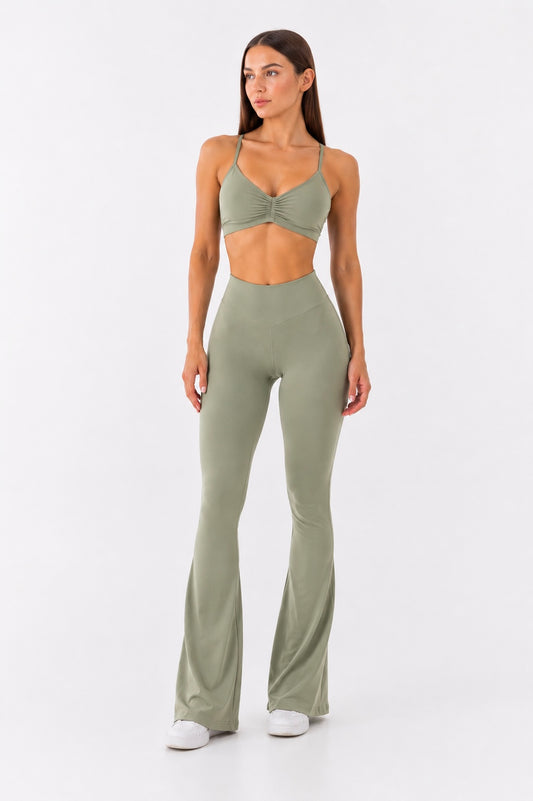 Calzas Flare con Push Up