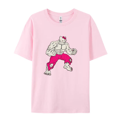 Polera Oversize Hello kitty Gym