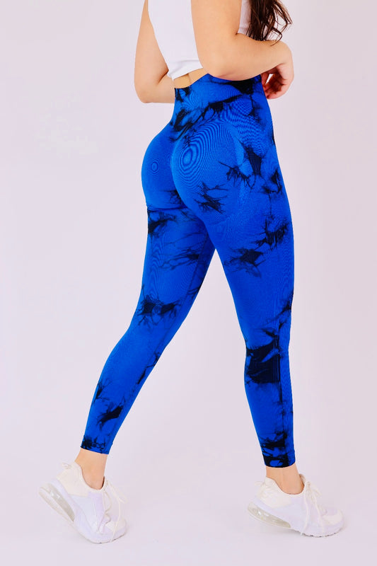 Calza Push Up azul Tydie