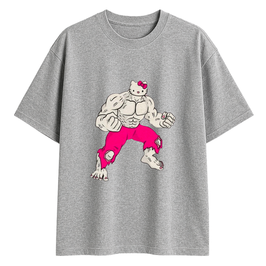 Polera Oversize Hello kitty Gym