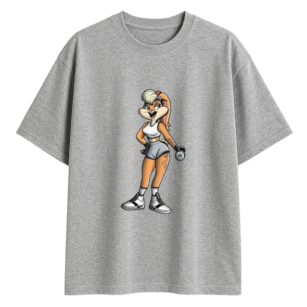 Polera Oversize Conejita Gym