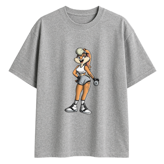 Polera Oversize Conejita Gym