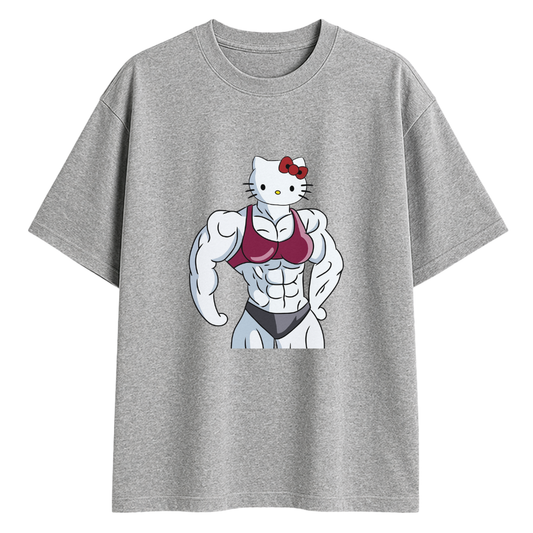 Polera Oversize Kitty Musculosa