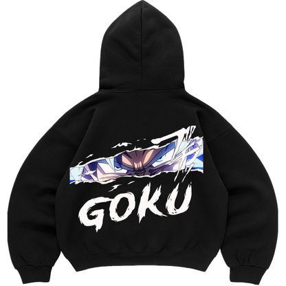 Poleron Ojos Goku Espalda