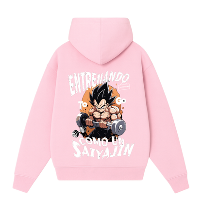 Poleron Vegeta entrenando como Saijayin