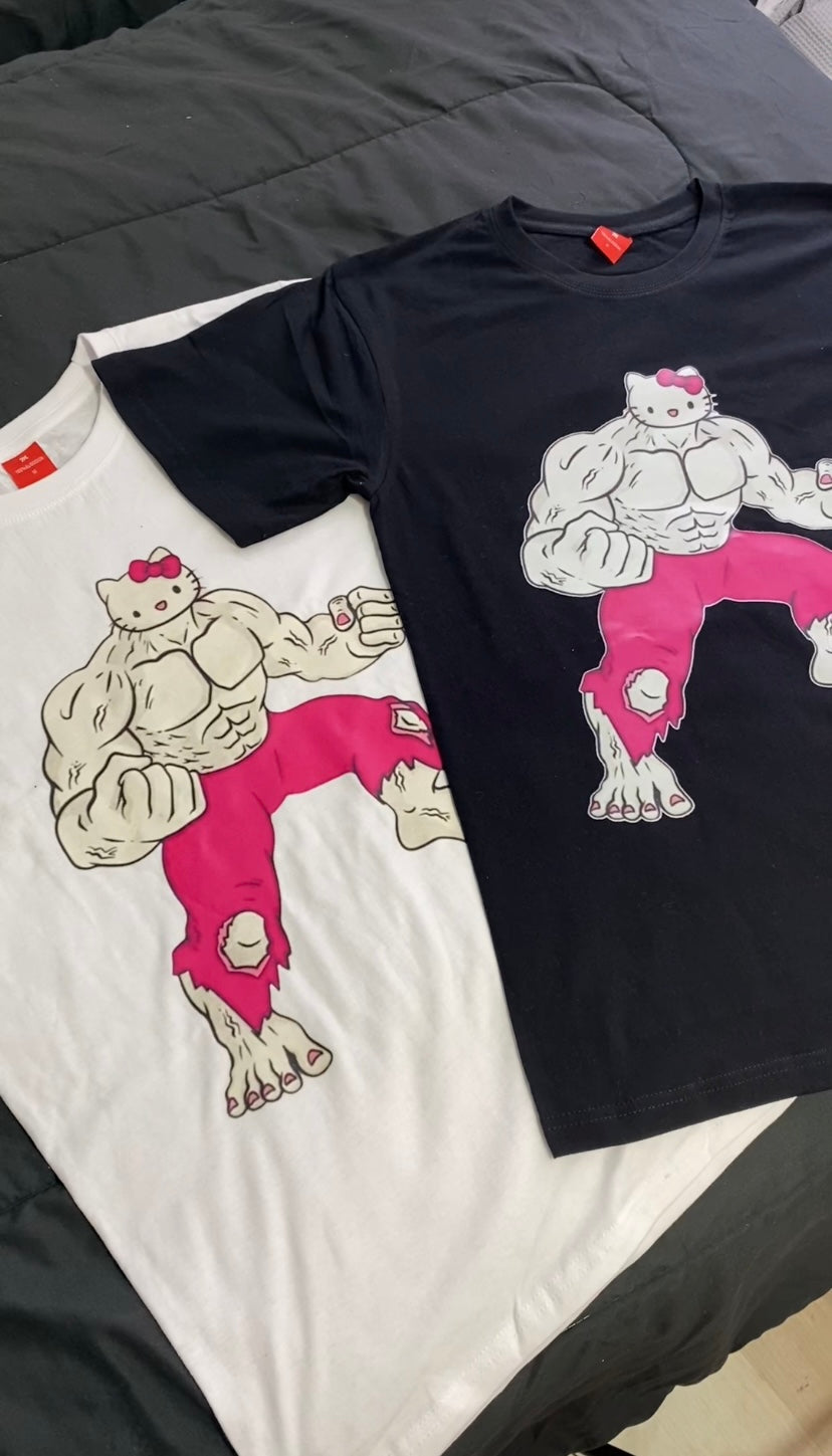 Polera Oversize Hello kitty Gym