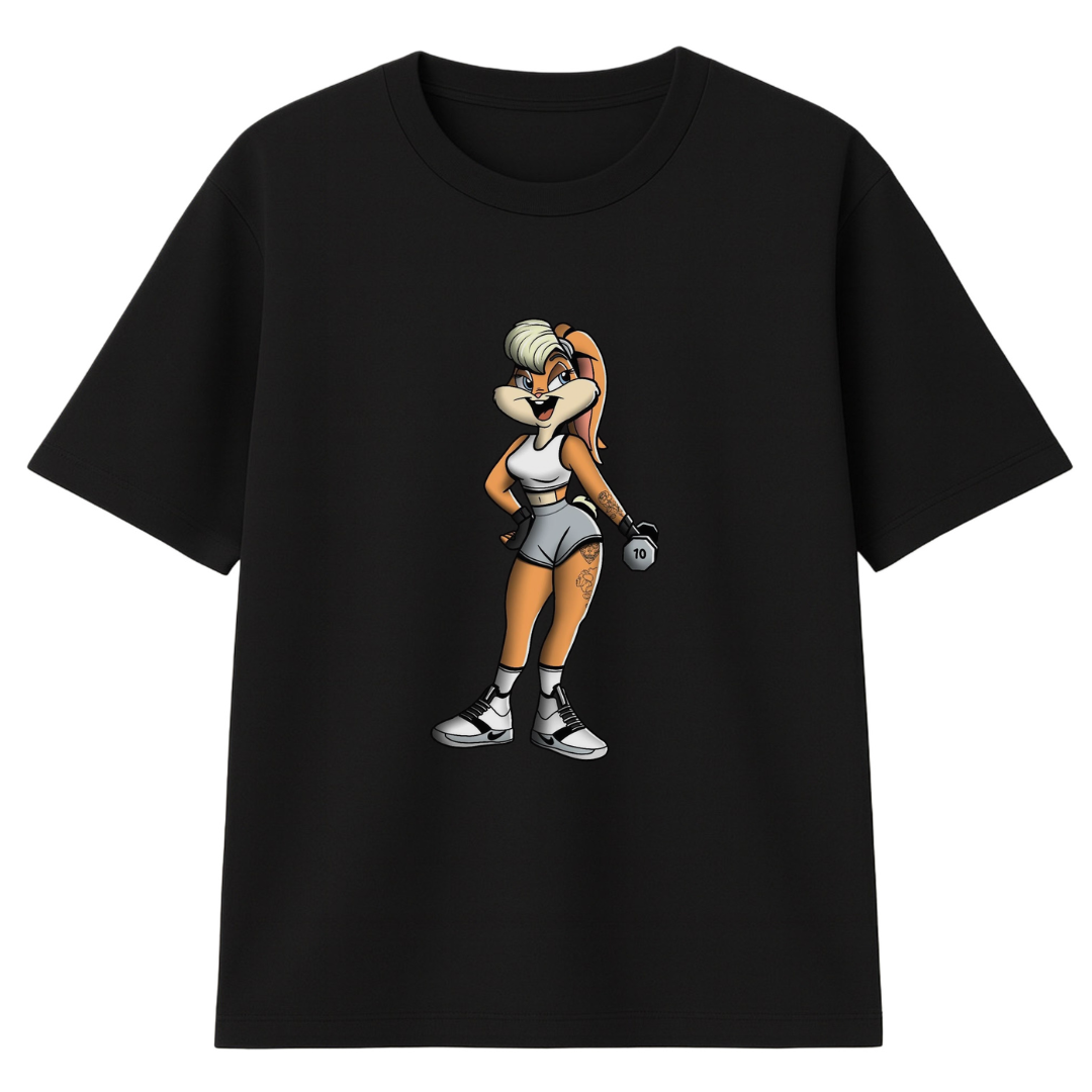 Polera Oversize Conejita Gym