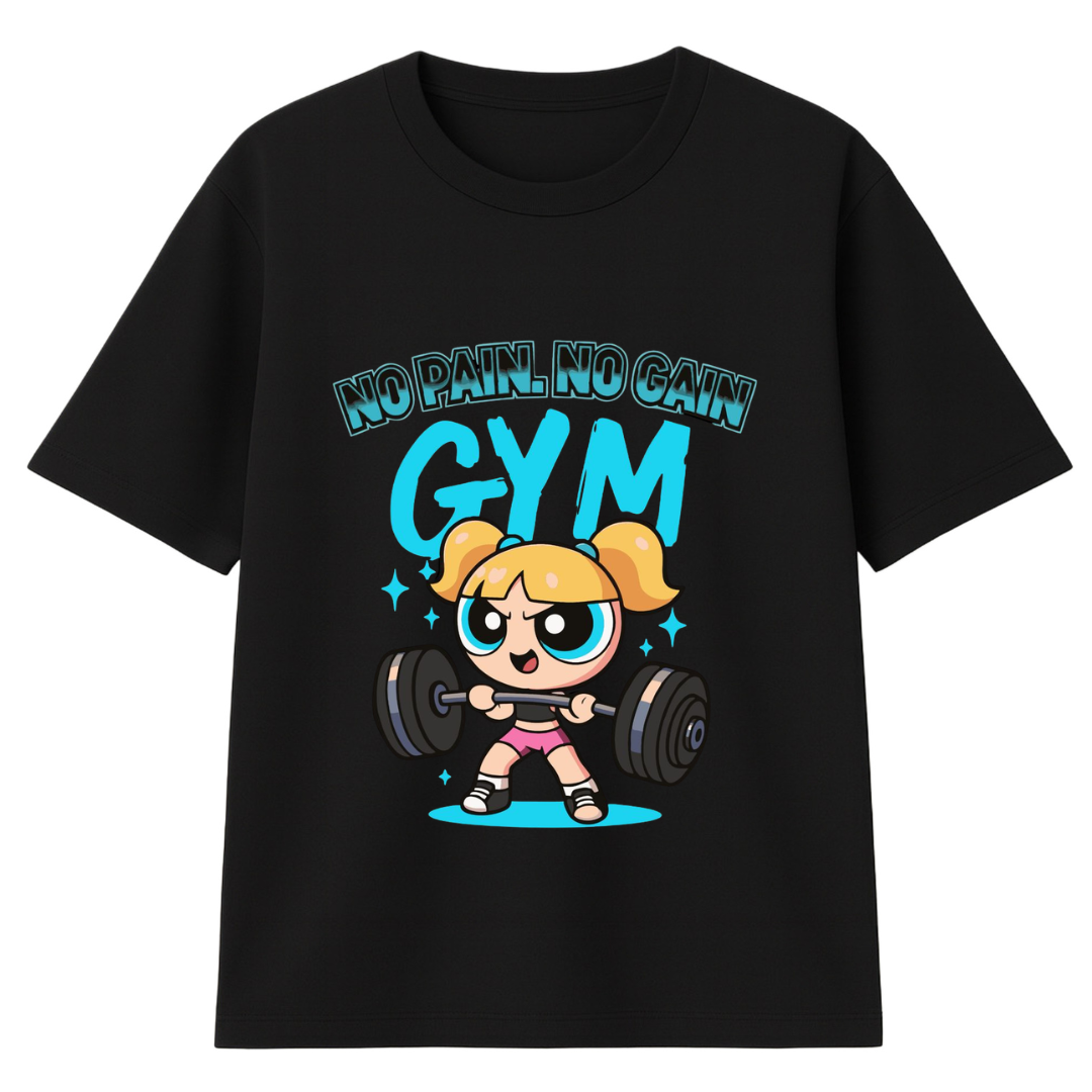 Polera Oversize Gym burbuja