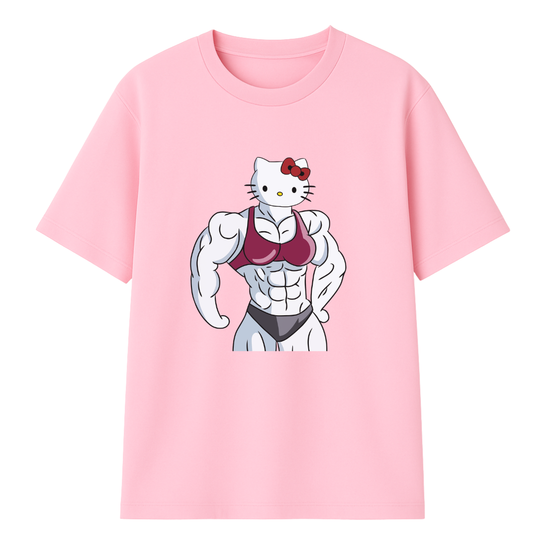 Polera Oversize Kitty Musculosa